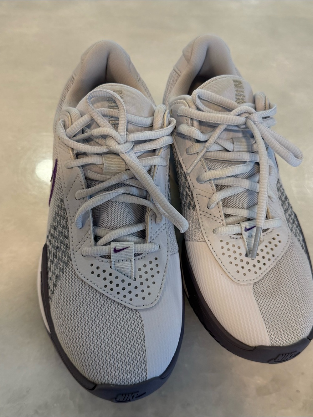 Nike Air Zoom G.T. Cut Academy Women's Sz 5/5 Grey Barely Grape FZ2852-002